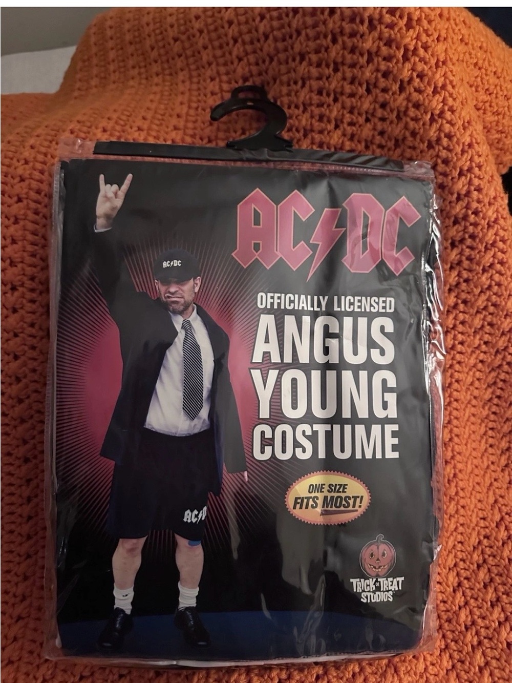 Rare - AC/DC Angus Young Costume - one size